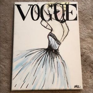 Vogue Hand Painted